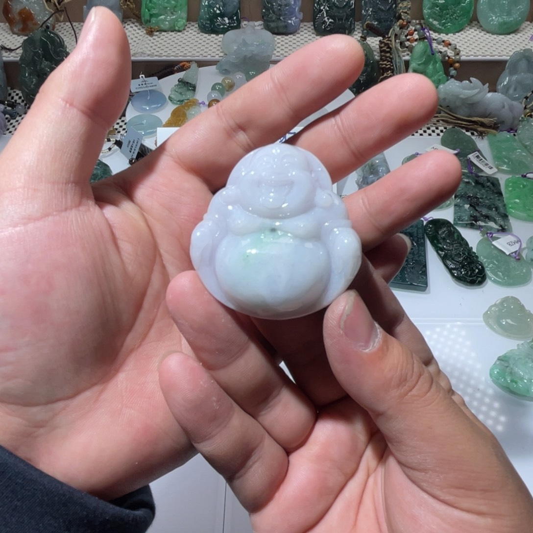 翡翠颈饰未镶嵌天然