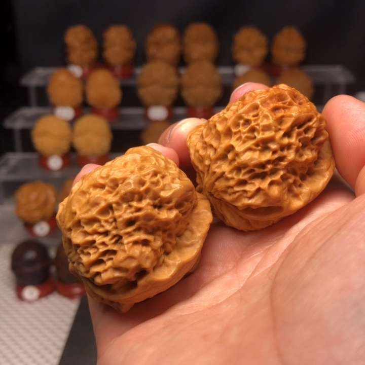 把件文玩核桃9碧波金蟾