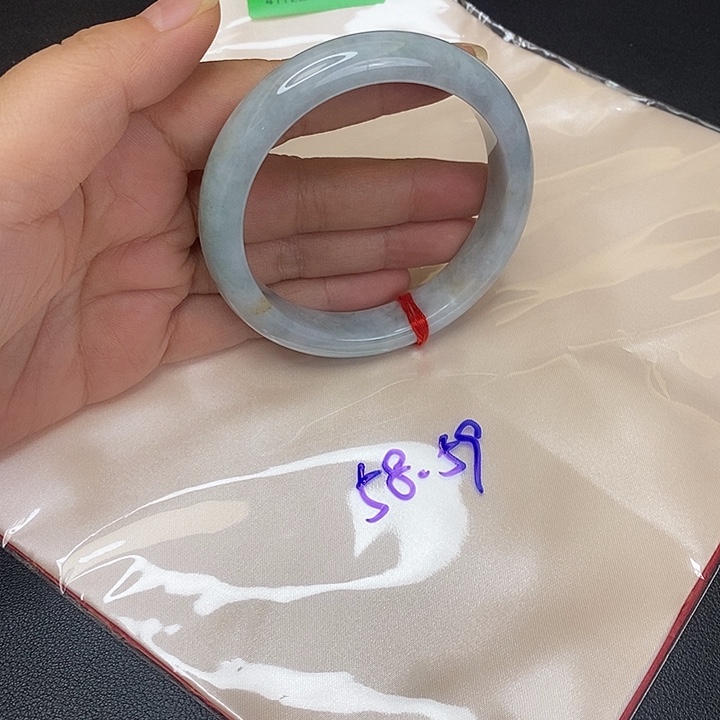 翡翠未镶嵌手镯天然缅甸翡翠A货手镯52圈以下