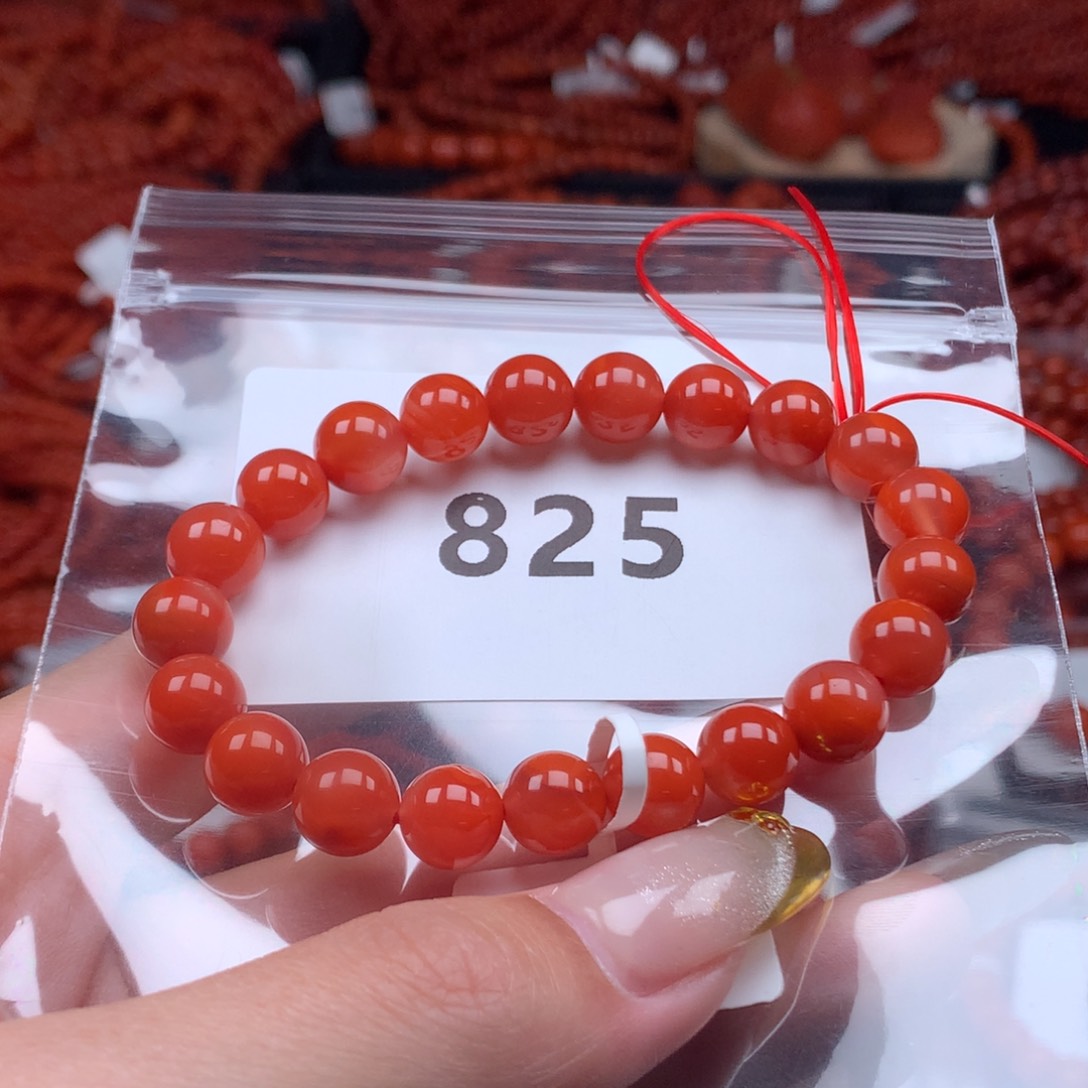 南红玛瑙手串未镶嵌8mm