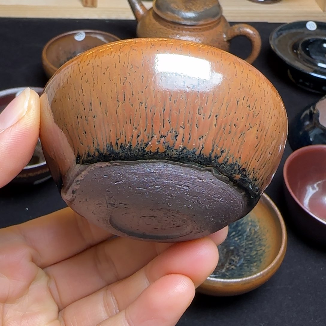 茶盏172 行云龙窑柴烧