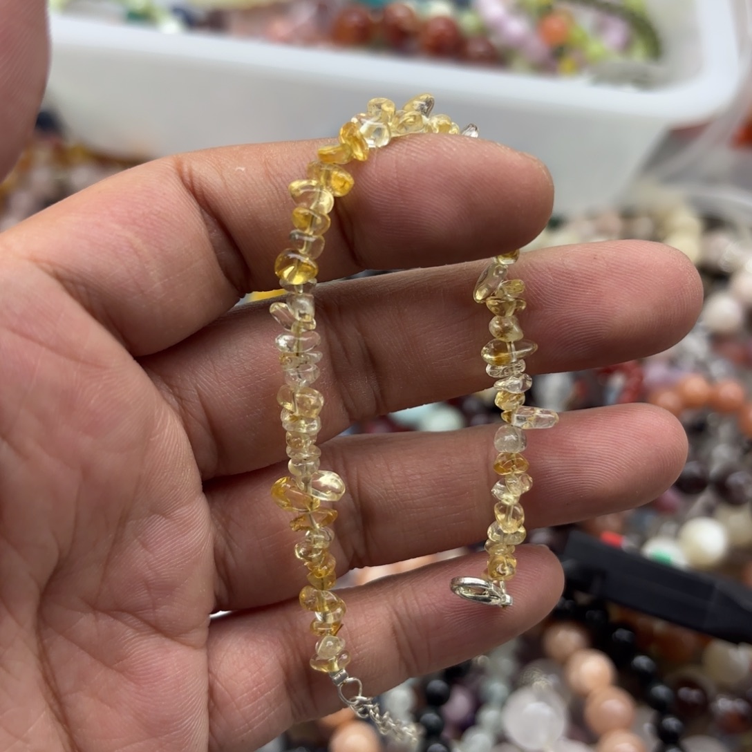 手链水晶银S925镶嵌