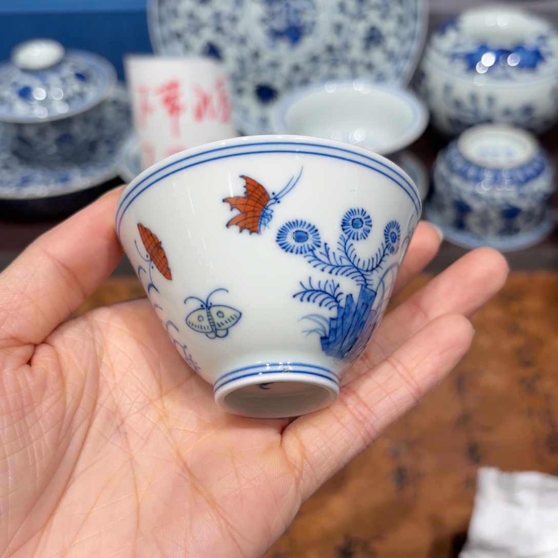 瓷片景德镇纯手工手绘