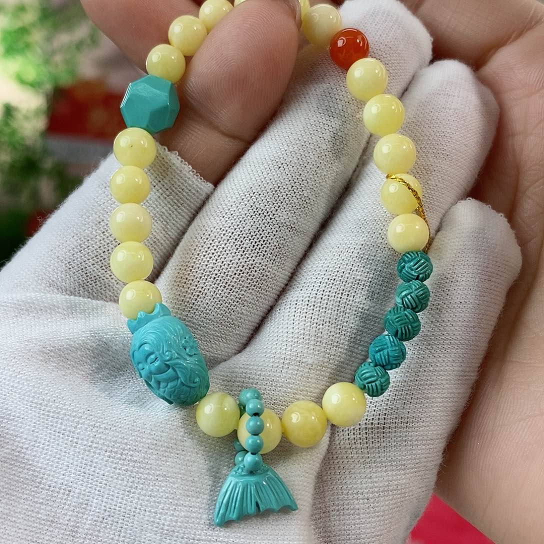 绿松石珠宝奇石未镶嵌