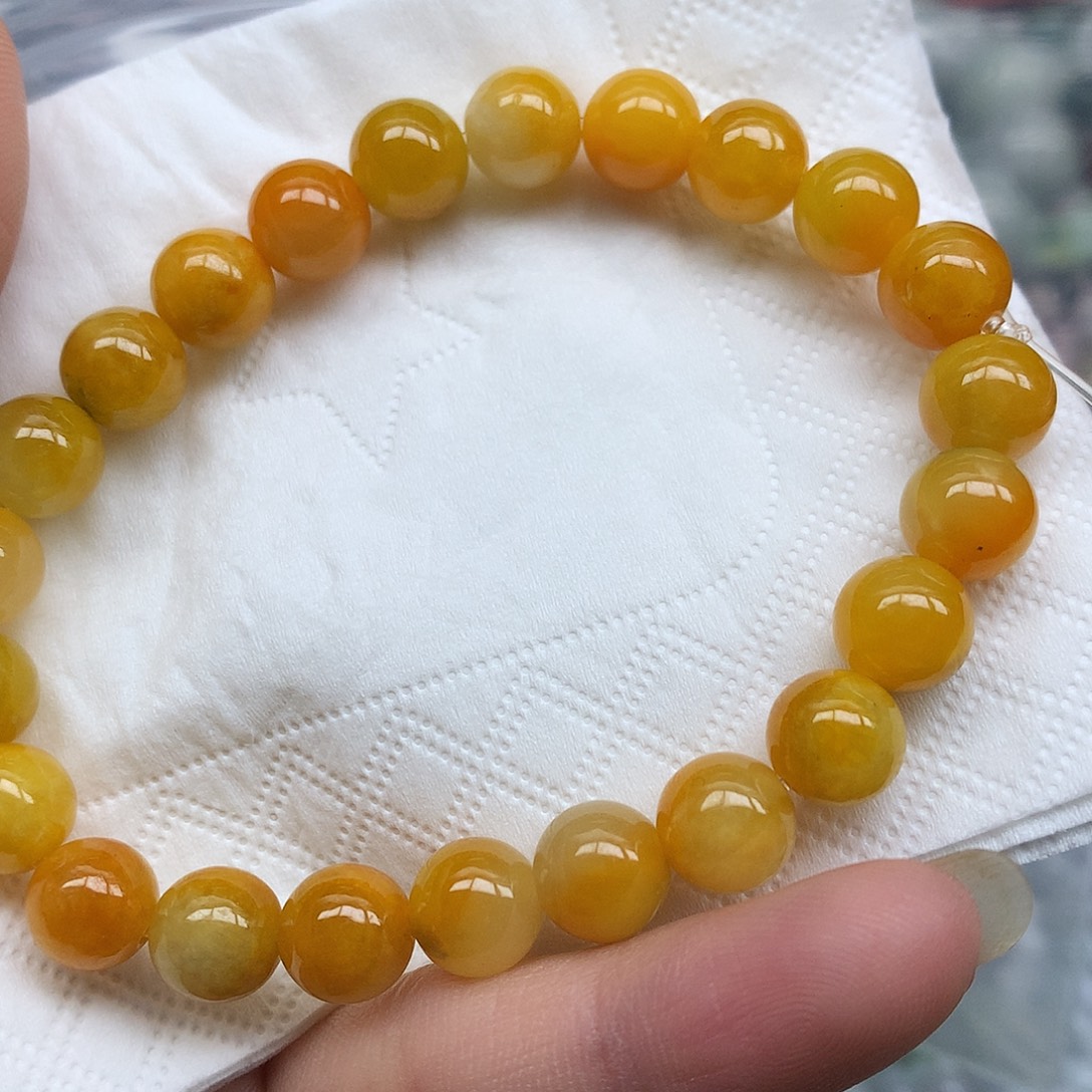 翡翠未镶嵌手链翡翠