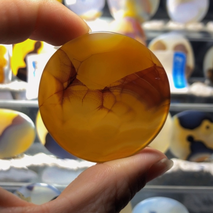 合金玛瑙/玉髓珠宝奇石96