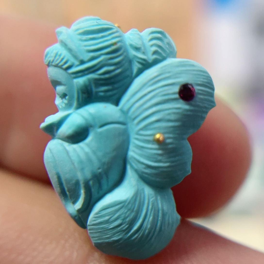 绿松石配饰未镶嵌