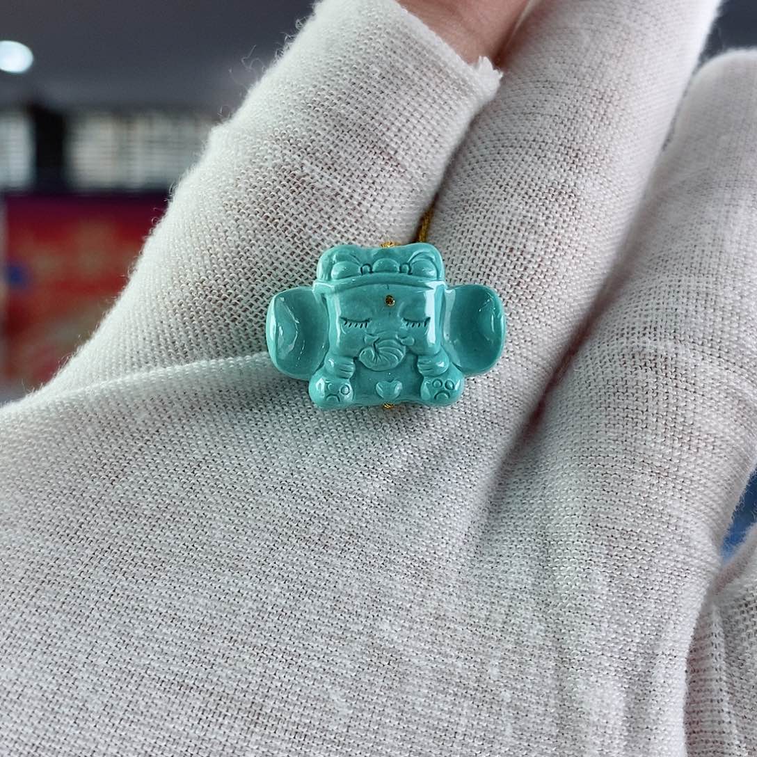 绿松石珠宝奇石未镶嵌