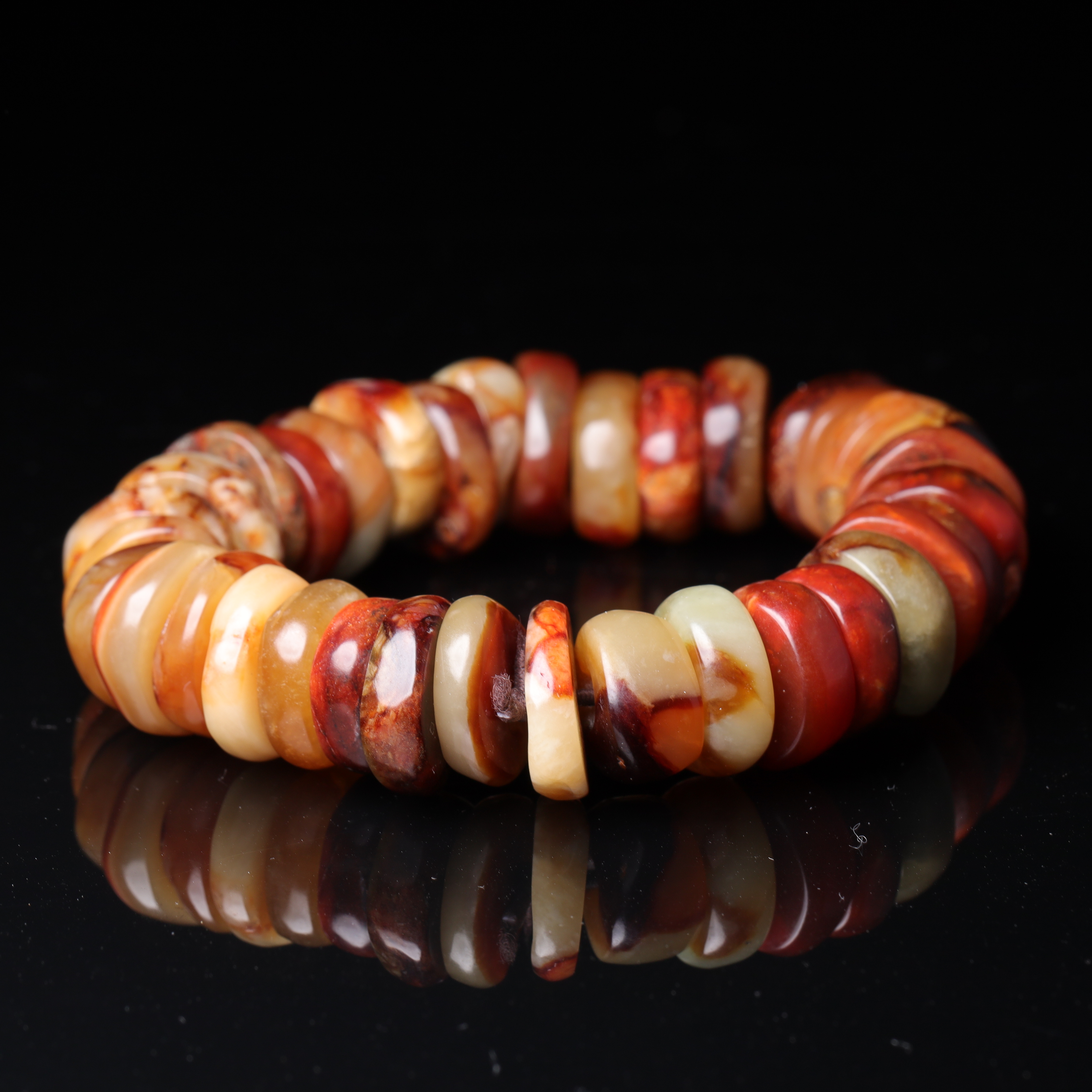 明代地方玉素手串