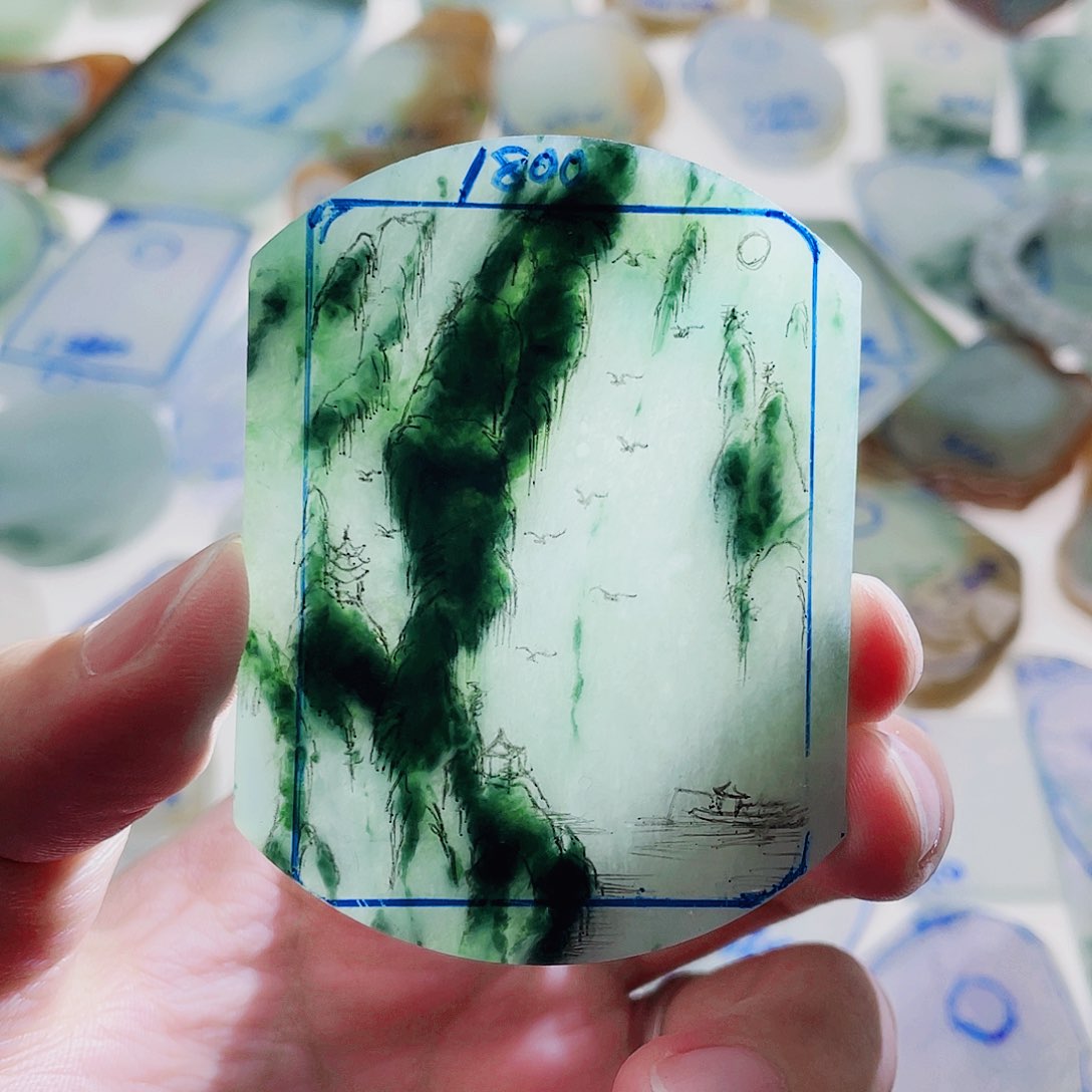 未镶嵌定制翡翠包工