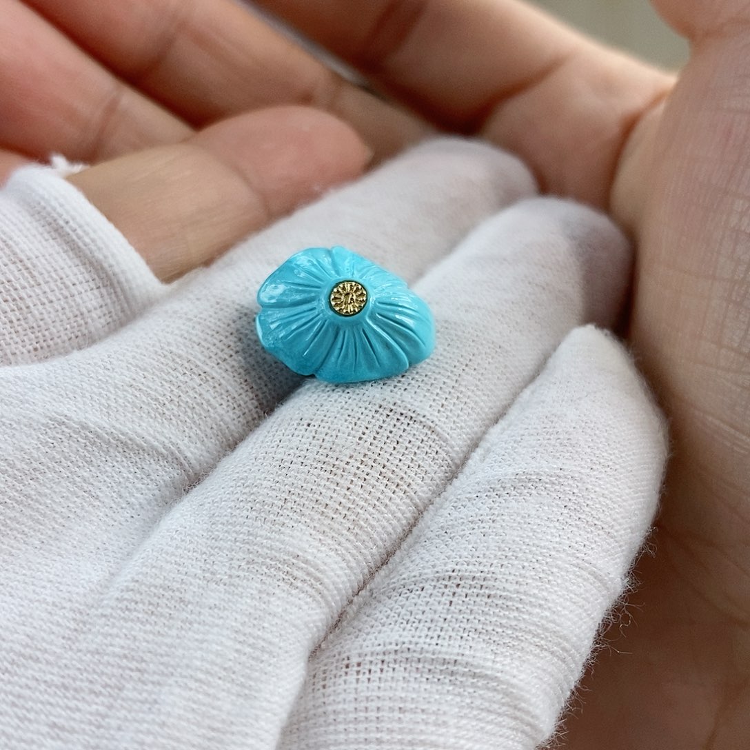 绿松石珠宝奇石未镶嵌