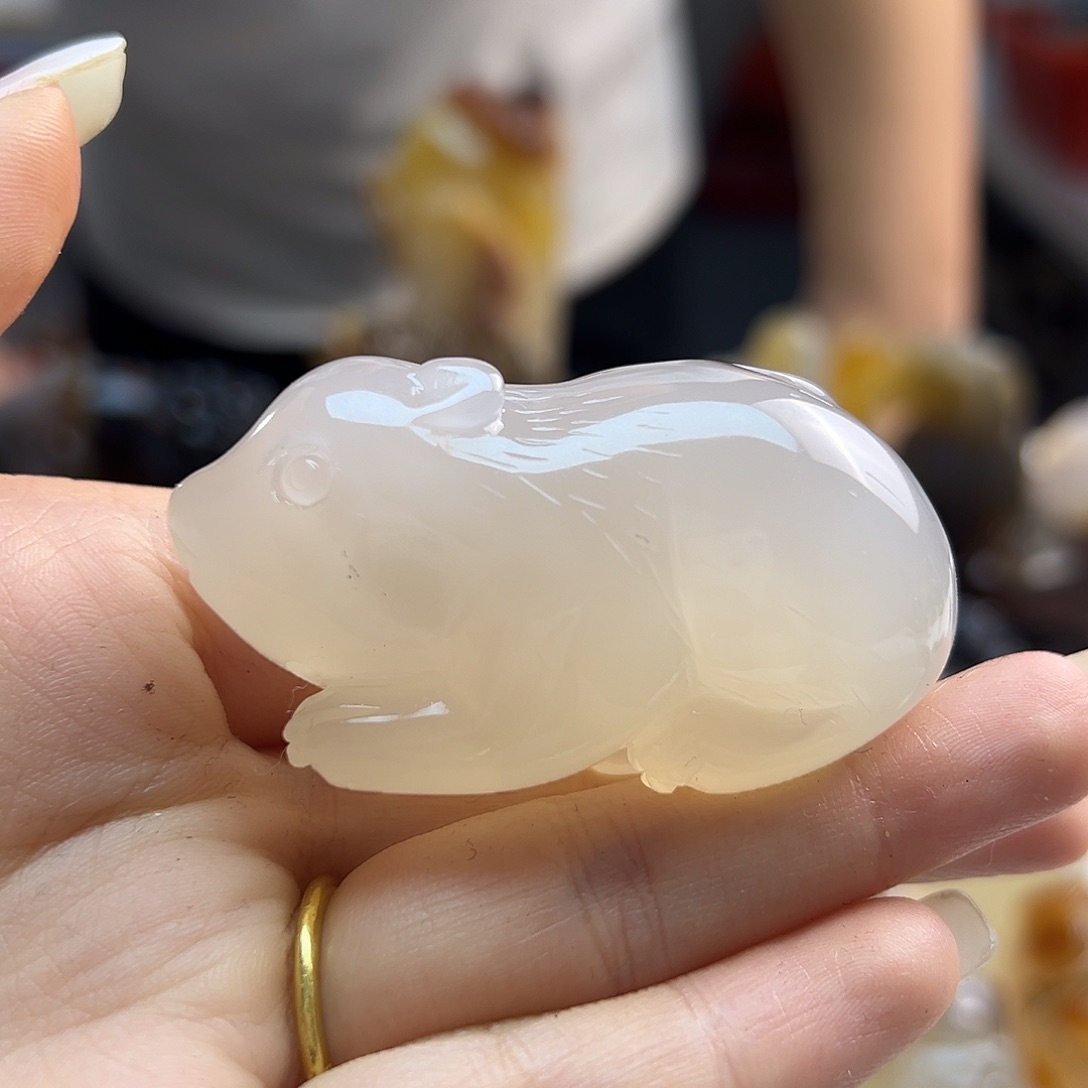 玛瑙/玉髓未镶嵌吊坠(不含链)