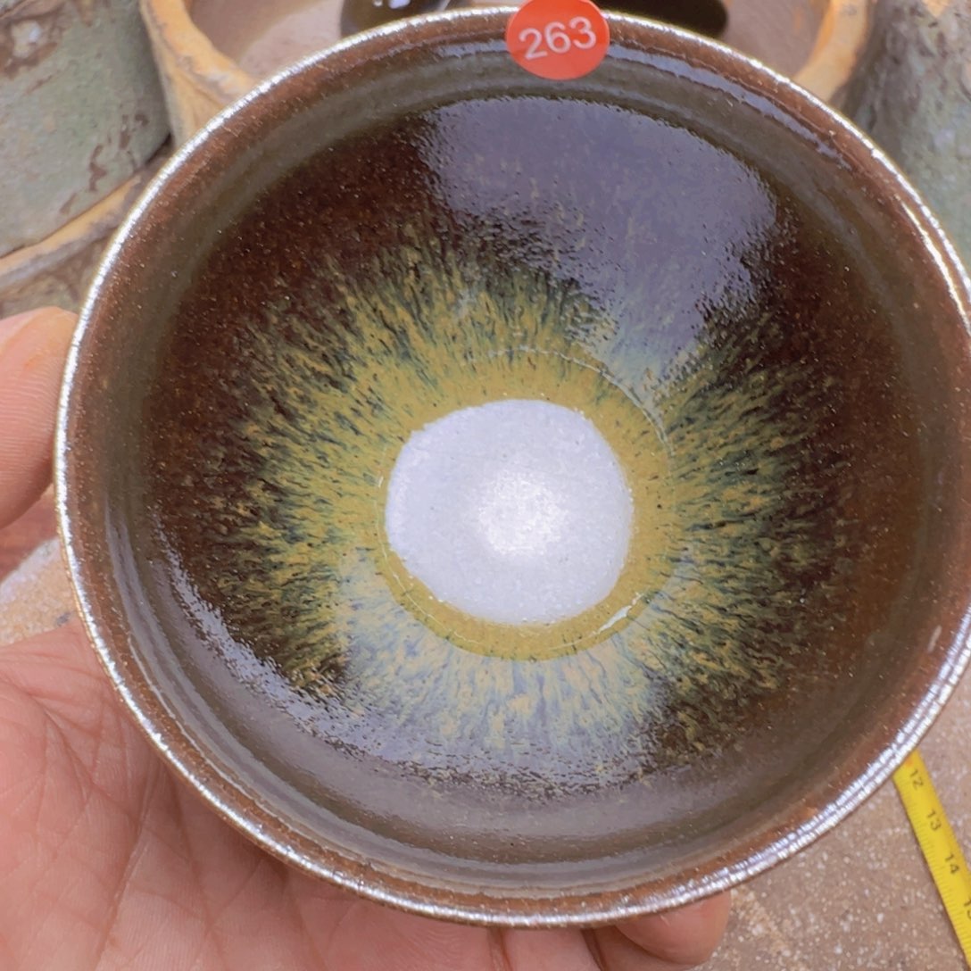 茶盏263 建窑建盏青钰龙窑