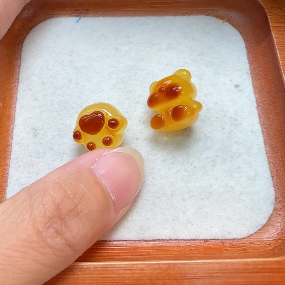 琥珀未镶嵌珠宝奇石S****~定制