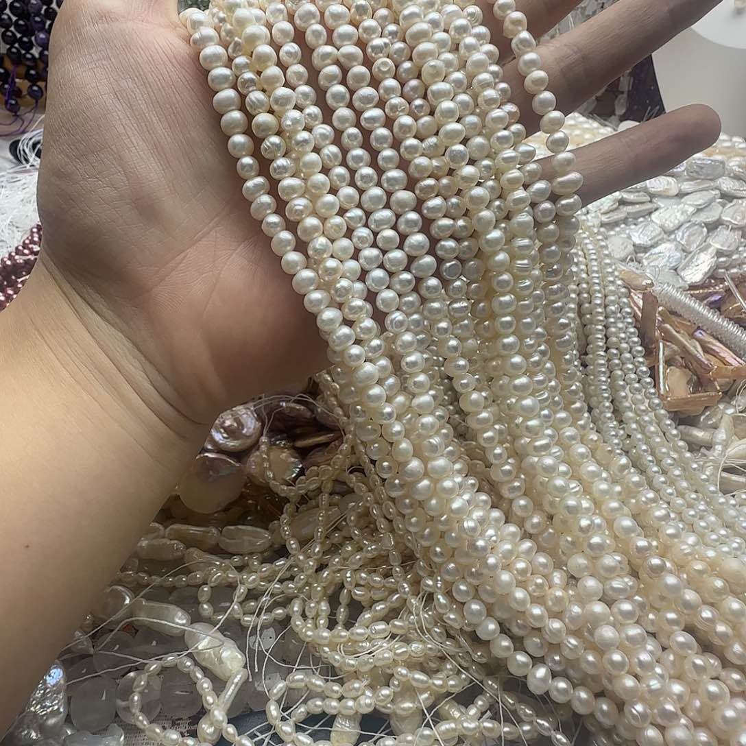 简****玛瑙/玉髓未镶嵌珠宝半成品卡5小椭圆珍珠