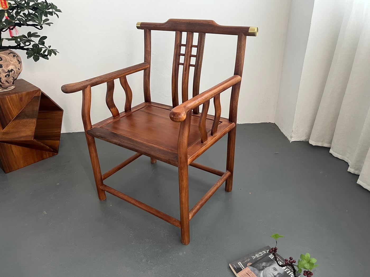 胡桃木尚品客椅（不包邮）