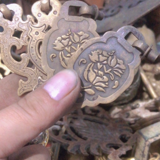 斩***野闪电购铜摆件工艺品