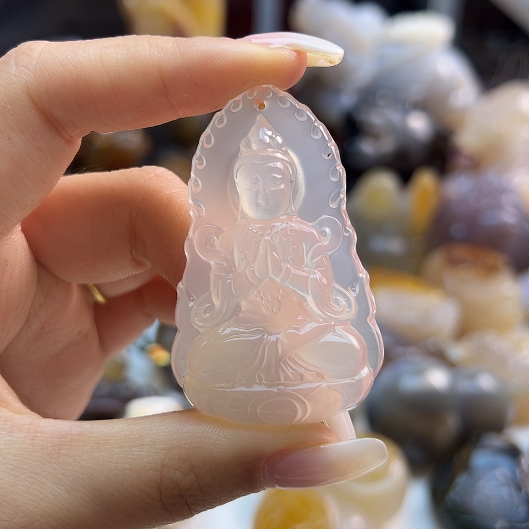 玛瑙/玉髓未镶嵌颈饰