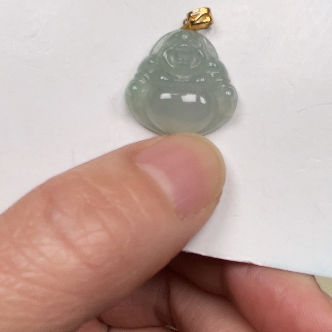 翡翠未镶嵌吊坠(不含链)翡翠