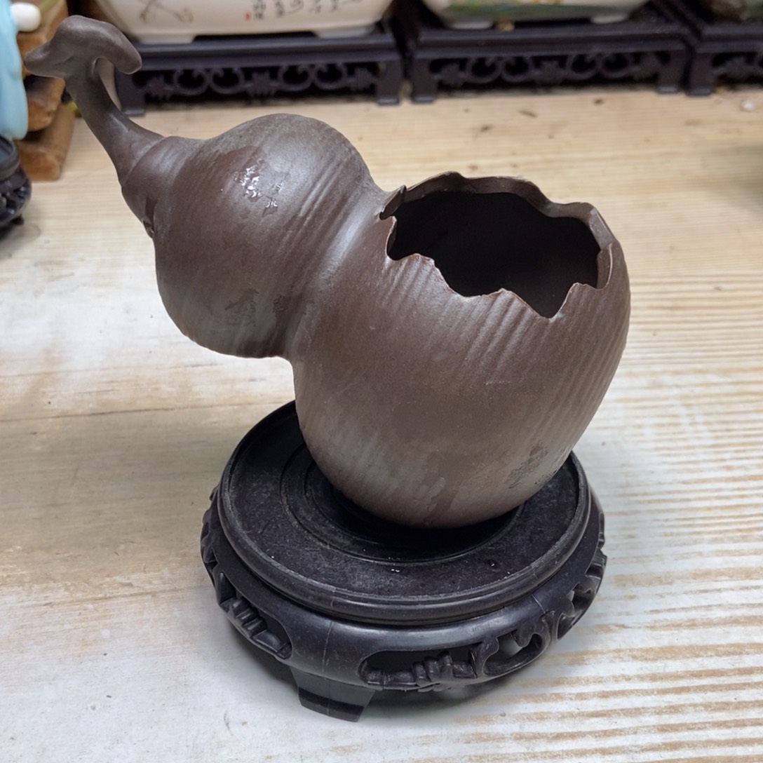 瓷片陶瓷花盆陶瓷艺术