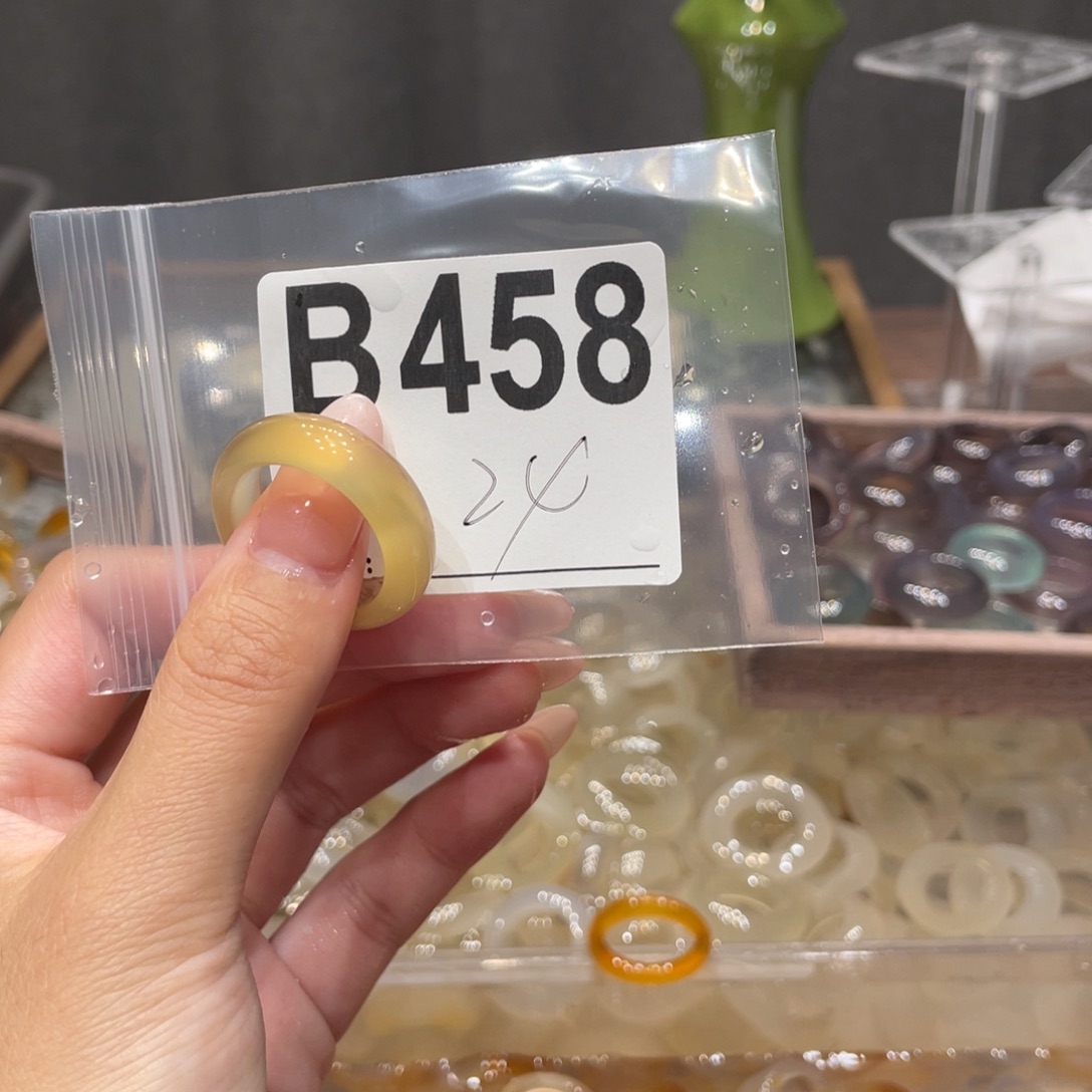 玛瑙/玉髓未镶嵌戒指458
