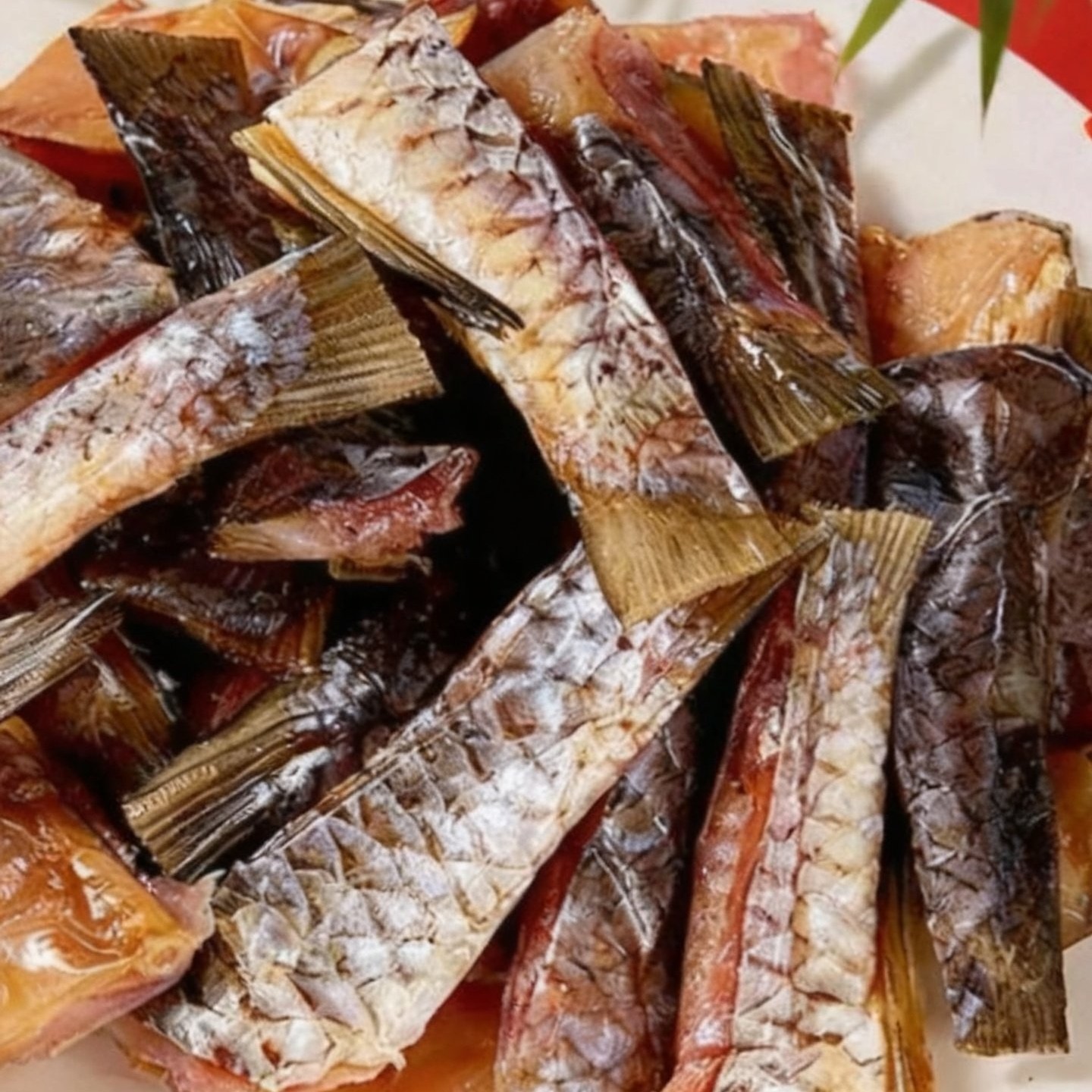 洪湖阳干鱼尾，洪湖阳干鱼