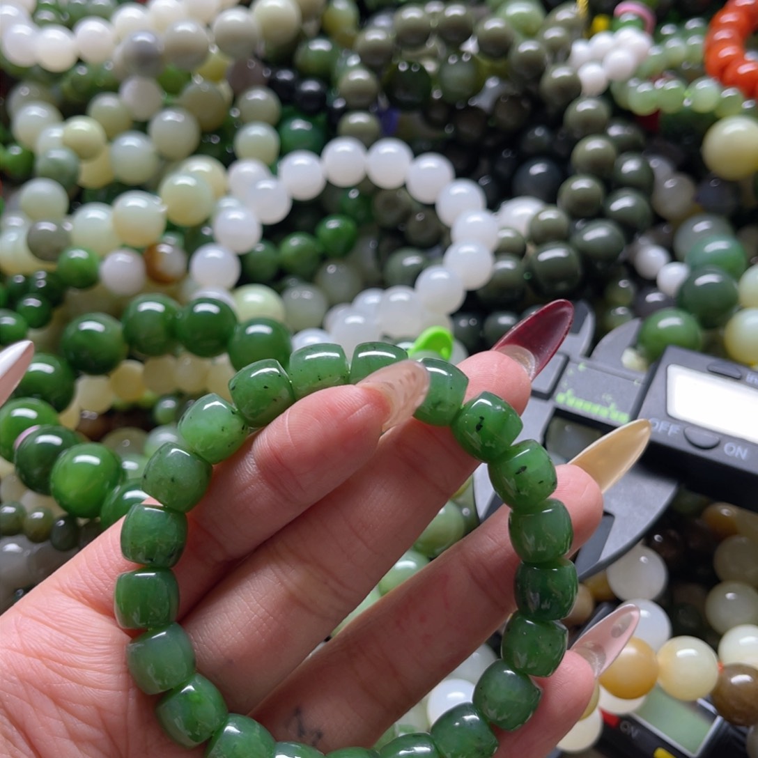 和田玉手链未镶嵌