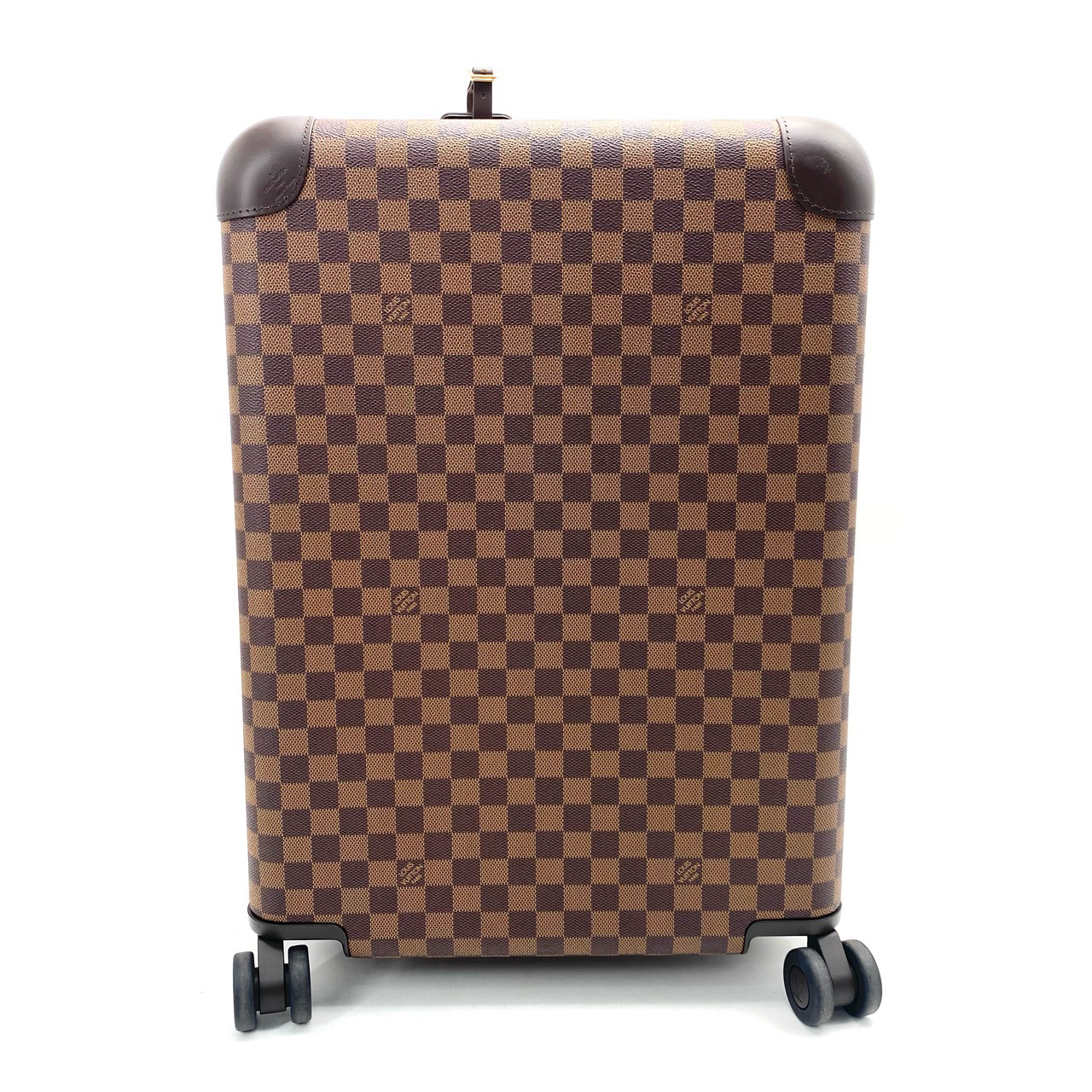 99新 LouisVuitton/路易威登 棕棋盘格HORIZON拉杆旅行箱 尺38/55