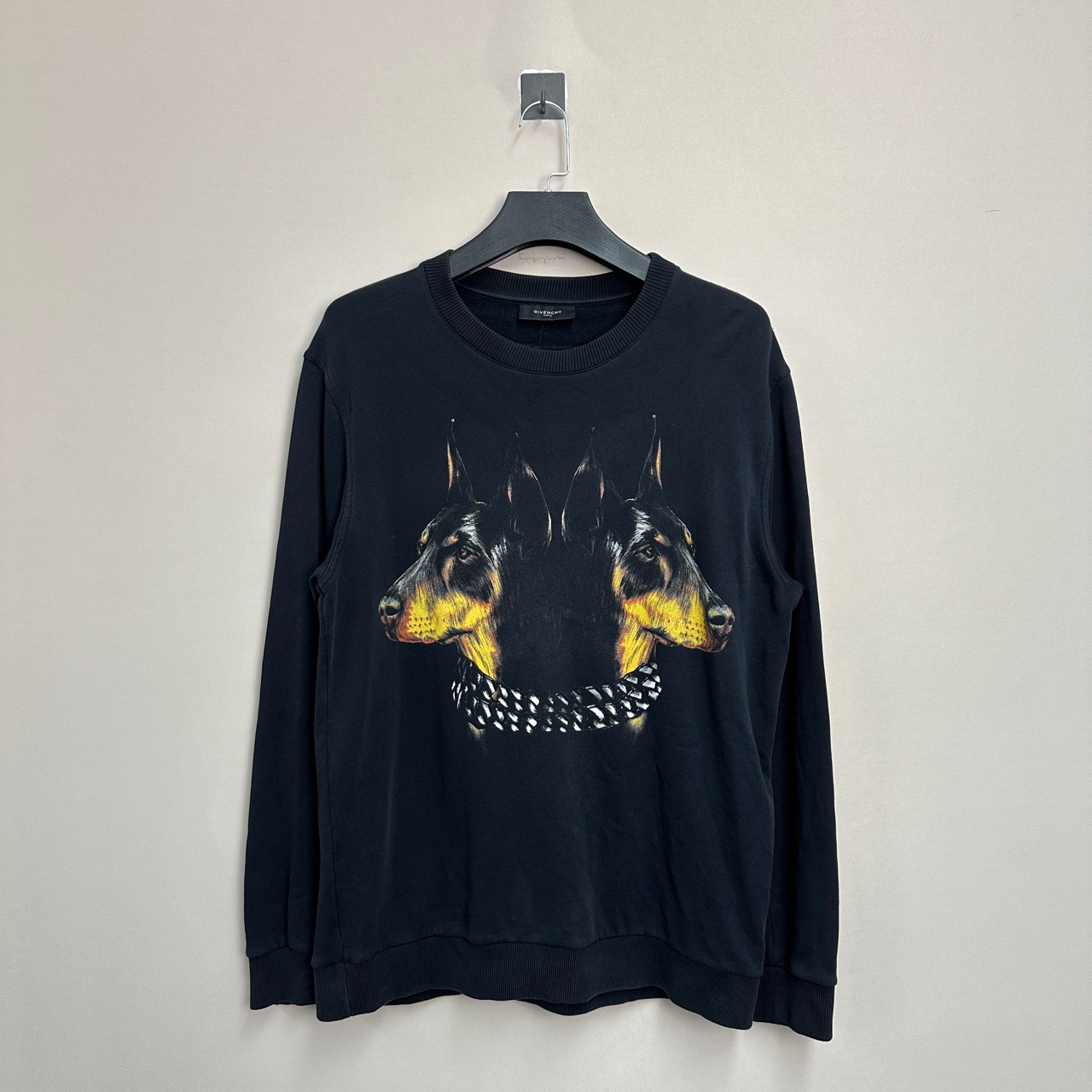 95新 Givenchy/纪梵希 双杜宾狗头卫衣/M码/95新/价5770