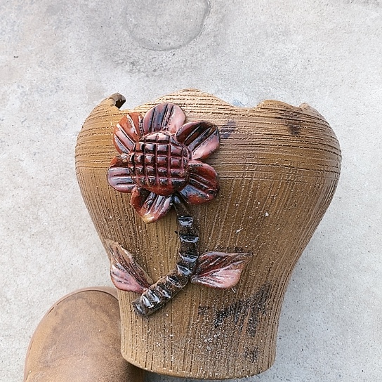 【闪购商品】紫砂花盆瑕疵22.25花盆