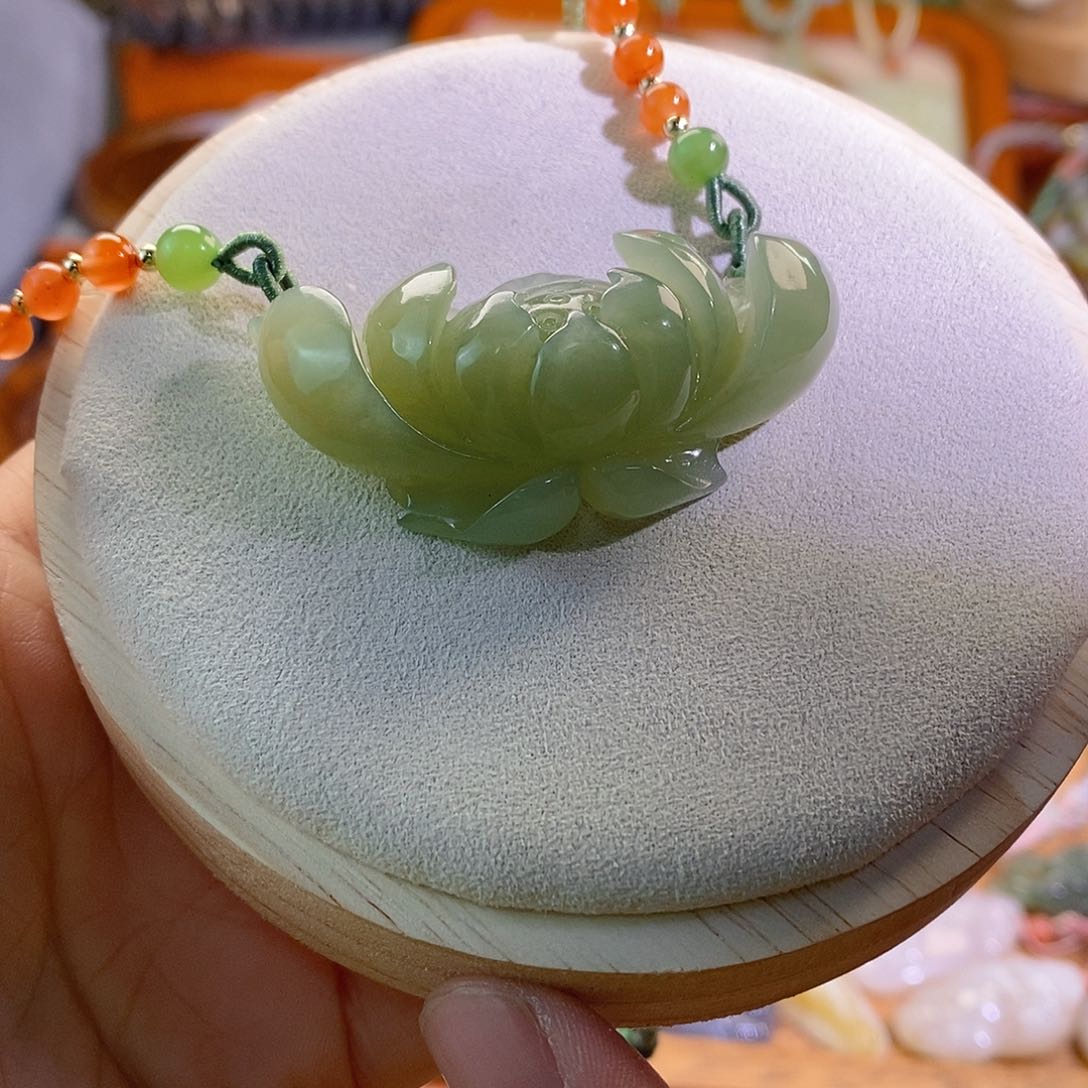 和田玉颈饰未镶嵌❤️****