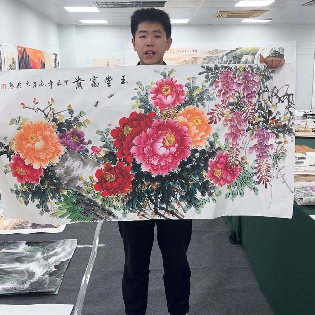 国画宣纸国画纯手绘