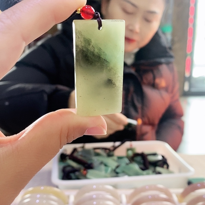 密玉（石英质玉）手链未镶嵌