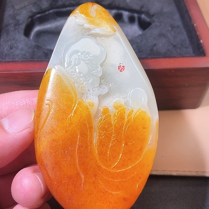 和田玉颈饰未镶嵌HX