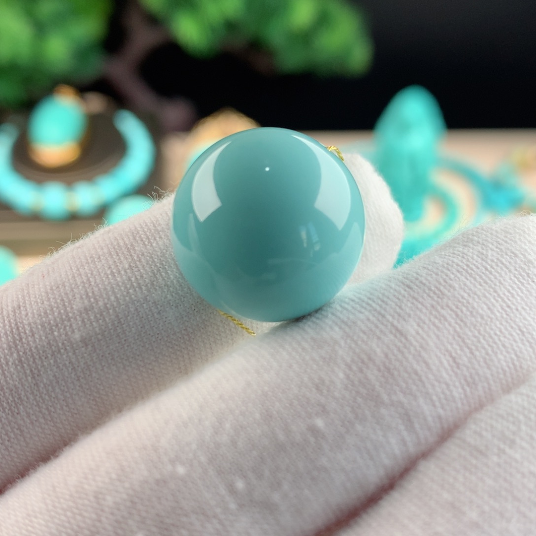 【闪购商品】绿松石配珠卡17.3未镶嵌