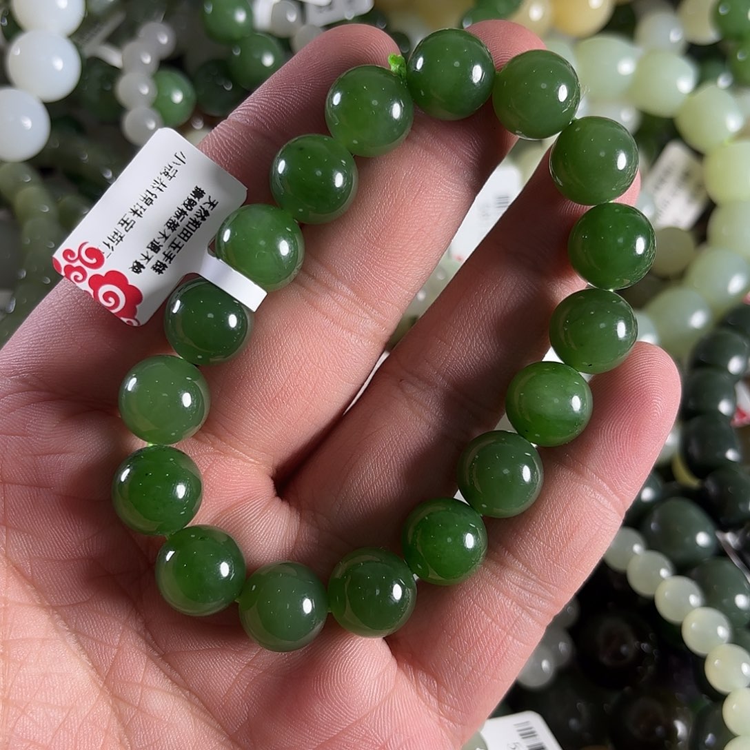 和田玉手链未镶嵌W337