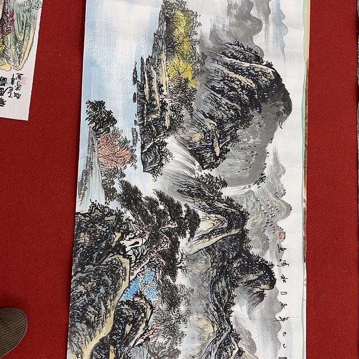国画国画作品展览等活动中