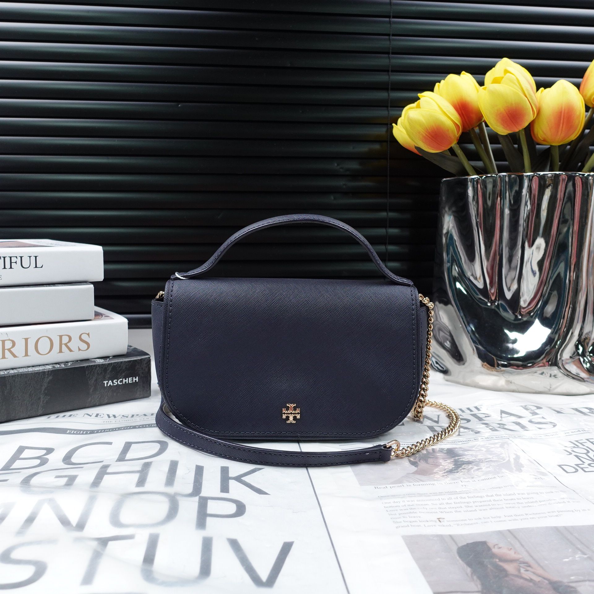 95新 TORY BURCH/汤丽柏琦 单肩包/T_ZY0000  T10340765