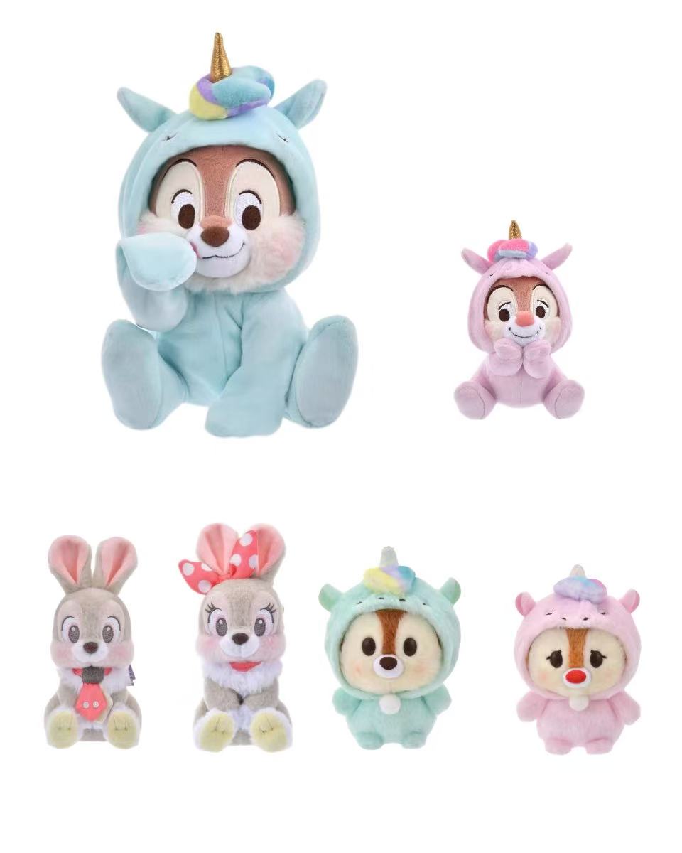 日本现货奇奇蒂蒂独角兽公仔挂件 新角色兔子挂件