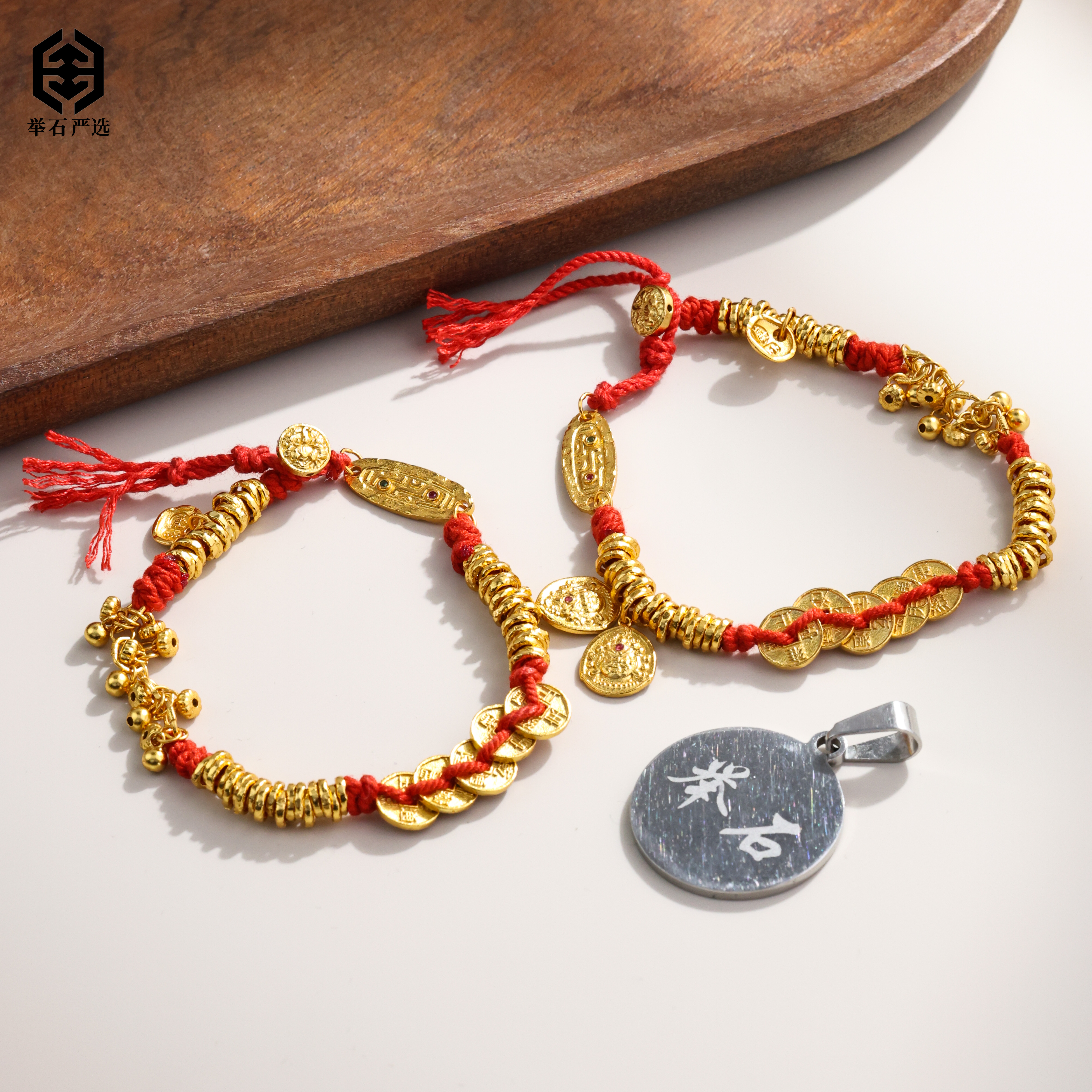 925银银制品 【举石珠宝】T1218-222-31380个性手绳（一件/多样发）N