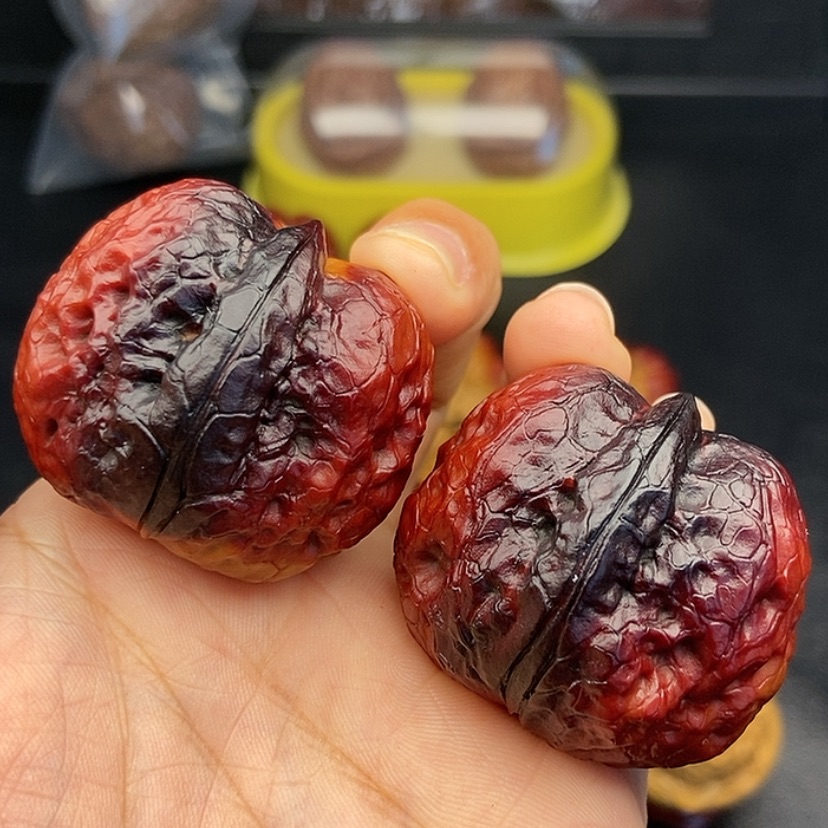 【闪购商品】把件文玩核桃38尺帝王筋元宝