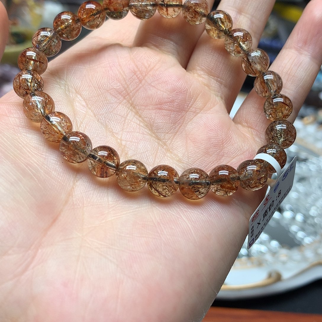 未镶嵌手链水晶手链7.7