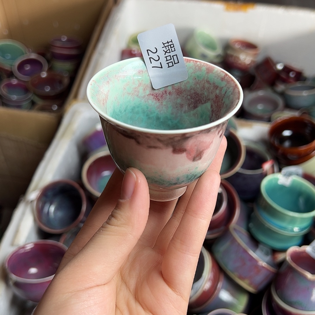 摆件陶窑口自销原矿钧瓷