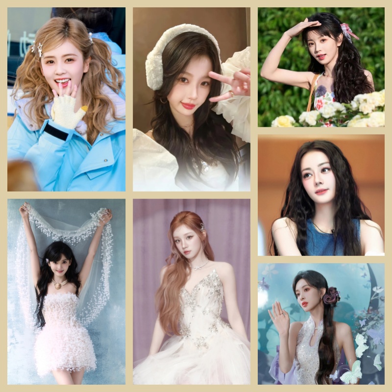 【女】（欧气）3寸拍立得 爱豆周边系列照片