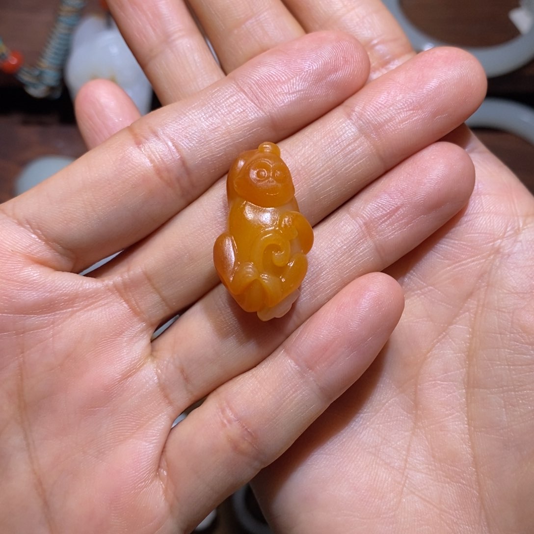 未镶嵌和田玉车挂哪*