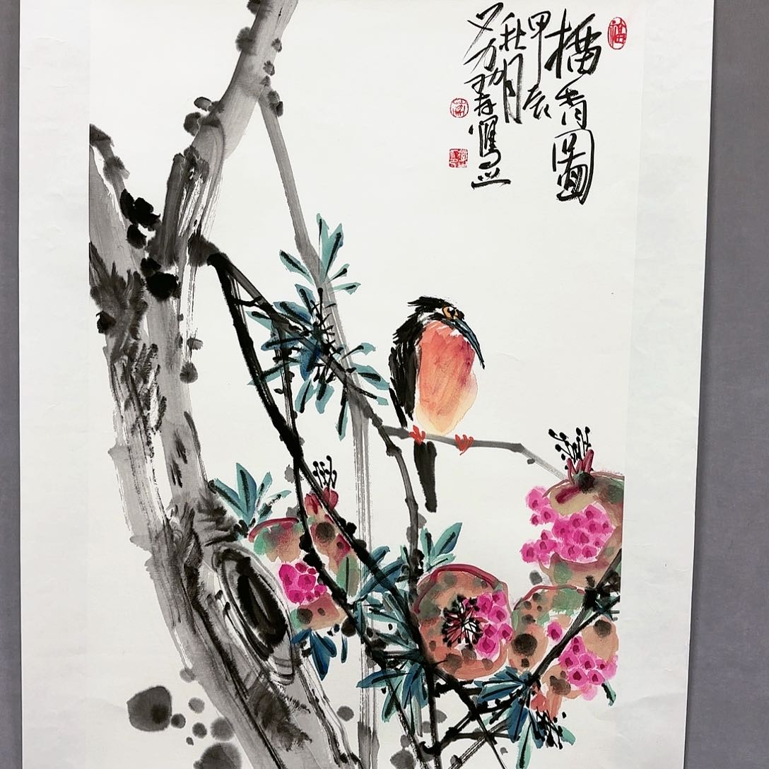 国画国画纯手绘作品请放心去藏