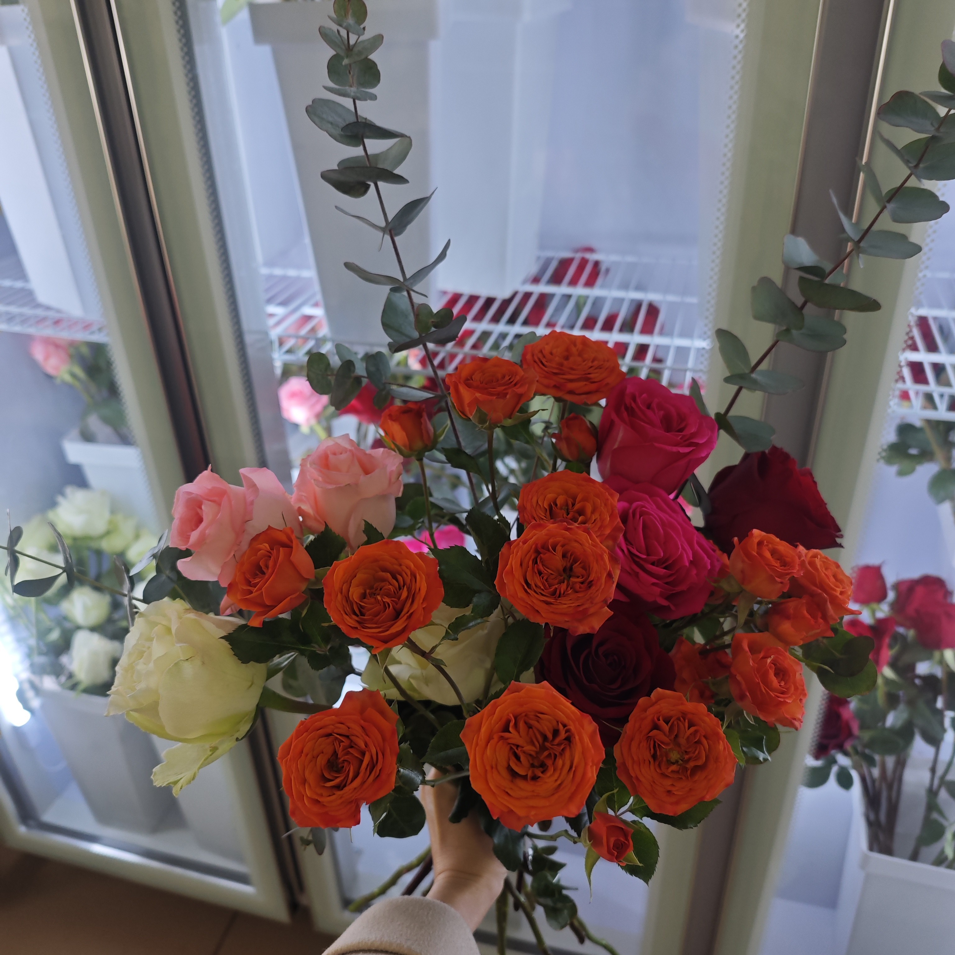 混搭花材
