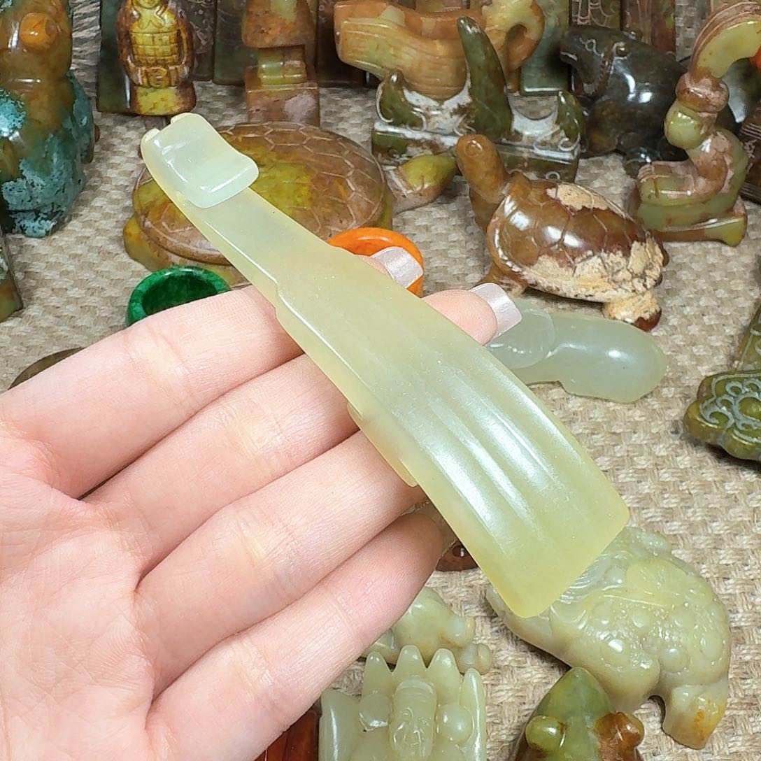 白玉菩提吊坠挂件