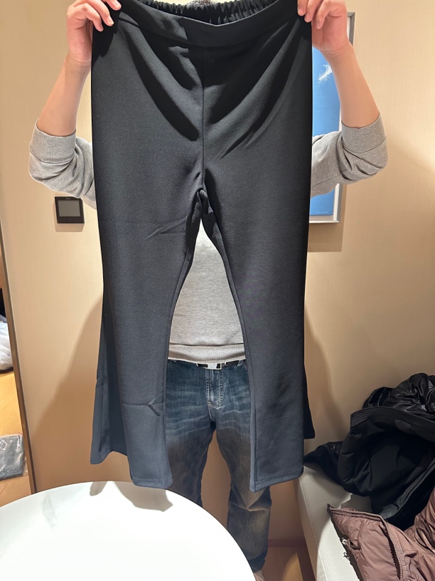 超显瘦微喇女神裤长版