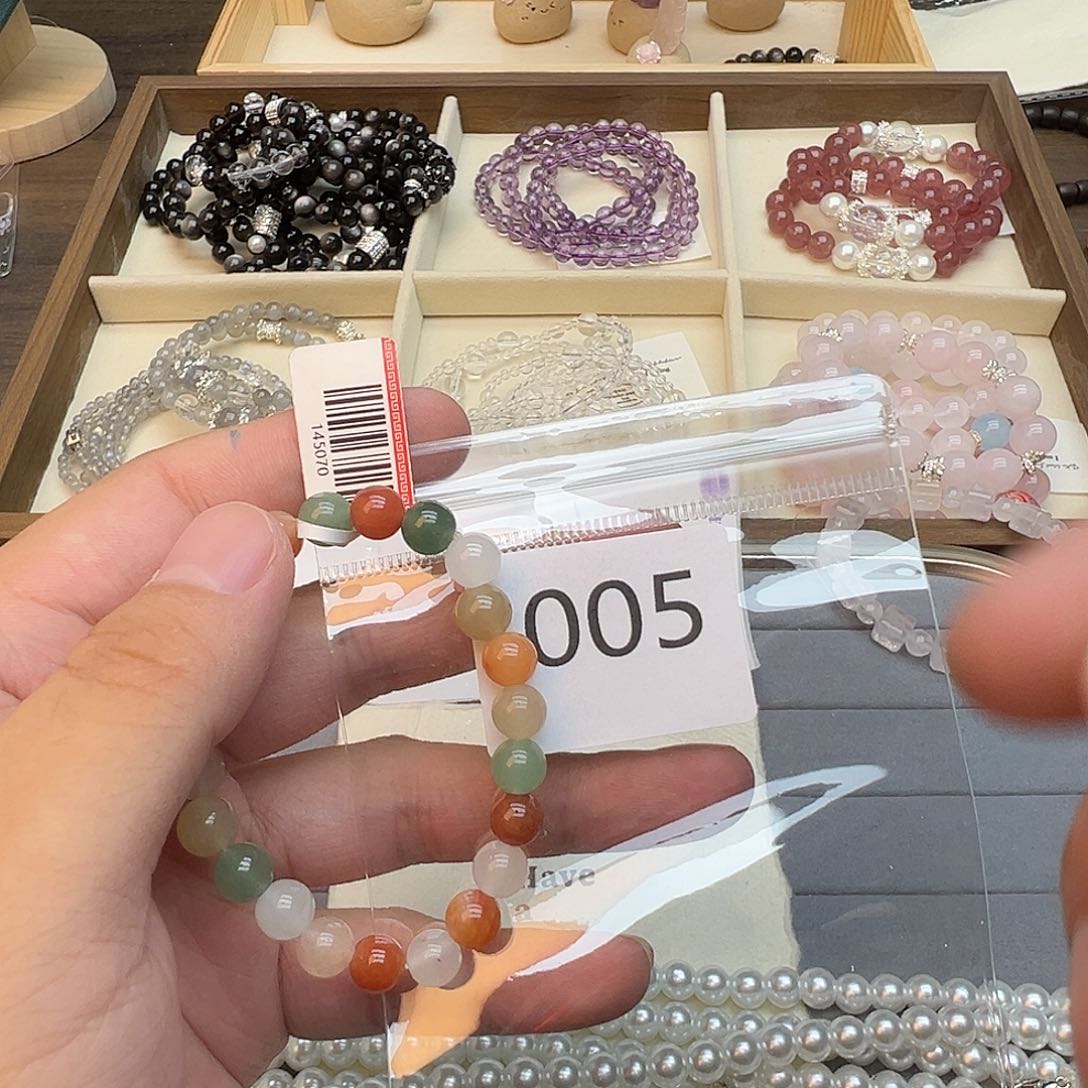 未镶嵌颈饰水晶天然水晶手串005